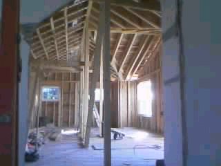 Interior - Hand Rafters